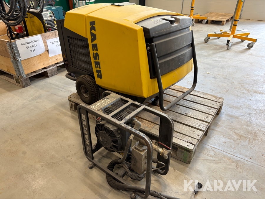Kompressor Kaeser M 17 med luftkylare