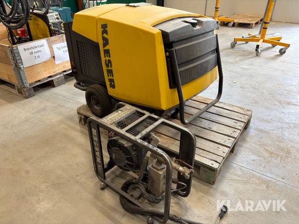 Kompressor Kaeser M 17 med luftkylare