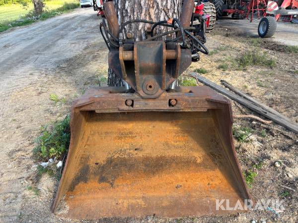 Hydraulisk släntskopa med B20-fäste
