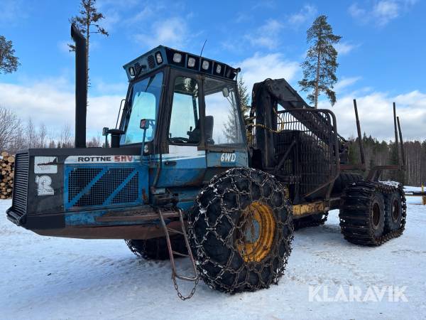 Skotare Rottne SMV Rapid med markberedningsaggregat