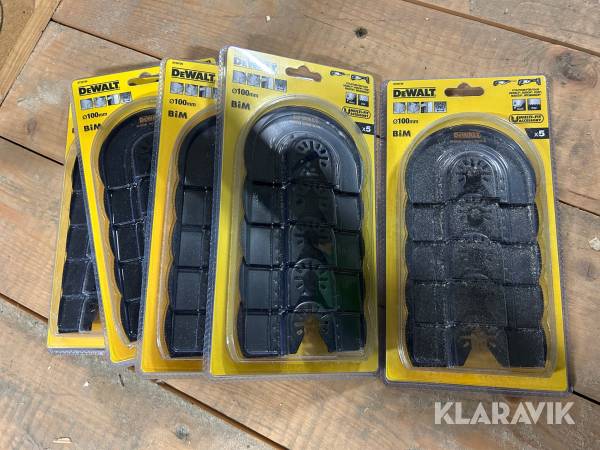Sågblad till multiverktyg Dewalt 5 st
