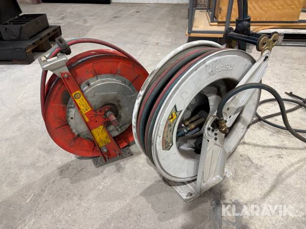 Slangvinda för svetsgas Raasm / Nedermans 2 st
