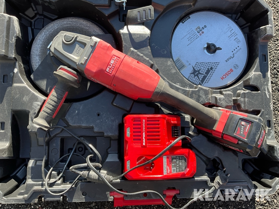 Kapmaskin Milwaukee M18 FLAG230XPDB