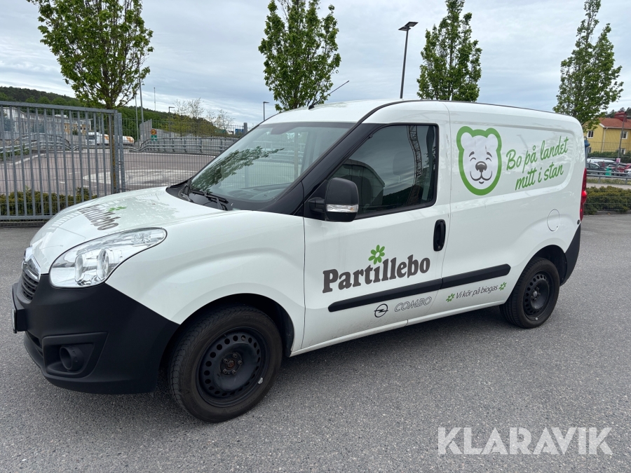 Skåpbil Opel Combo Van 1.4 Turbo CNG