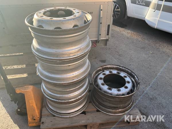 Fälgar till lastbil 5st