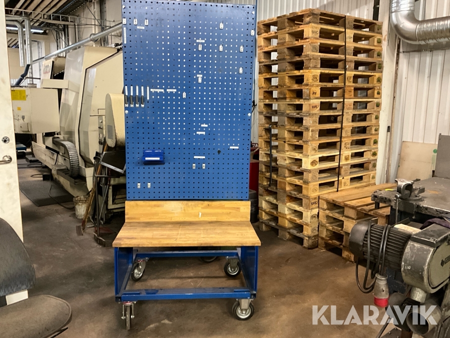 Verktygstavla på hjul