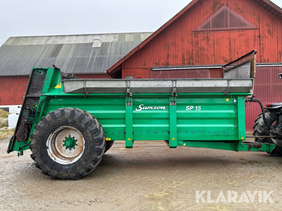 Gödselspridare Samson SP12/SP15