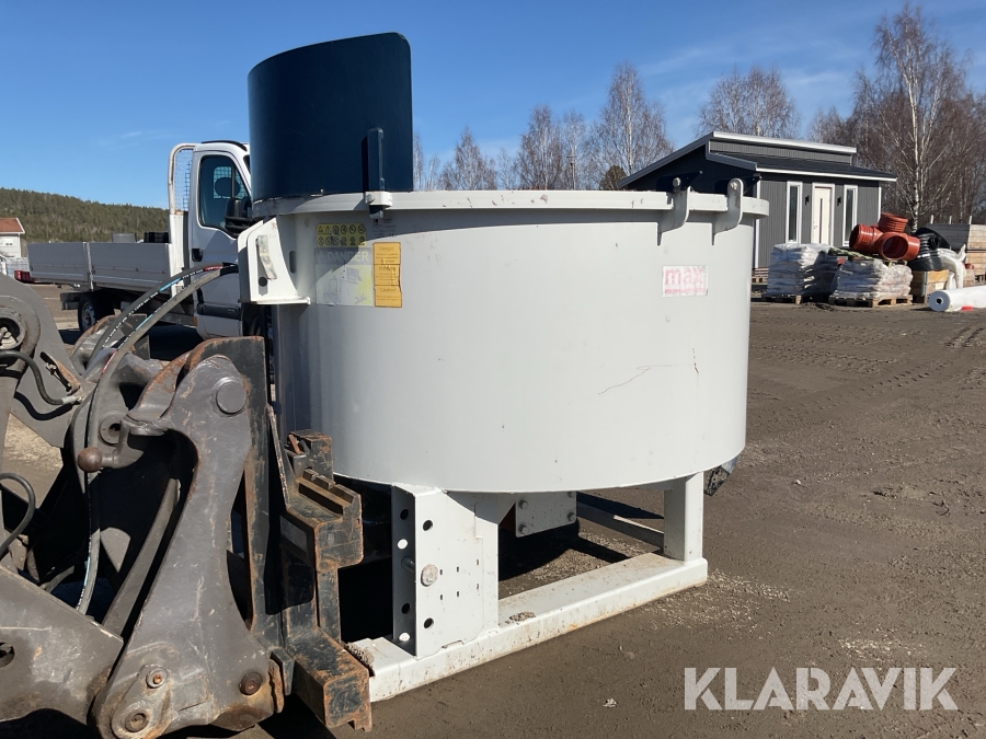 Betongblandare Kolaszewski UBCM800W1/R.M-127 800liter