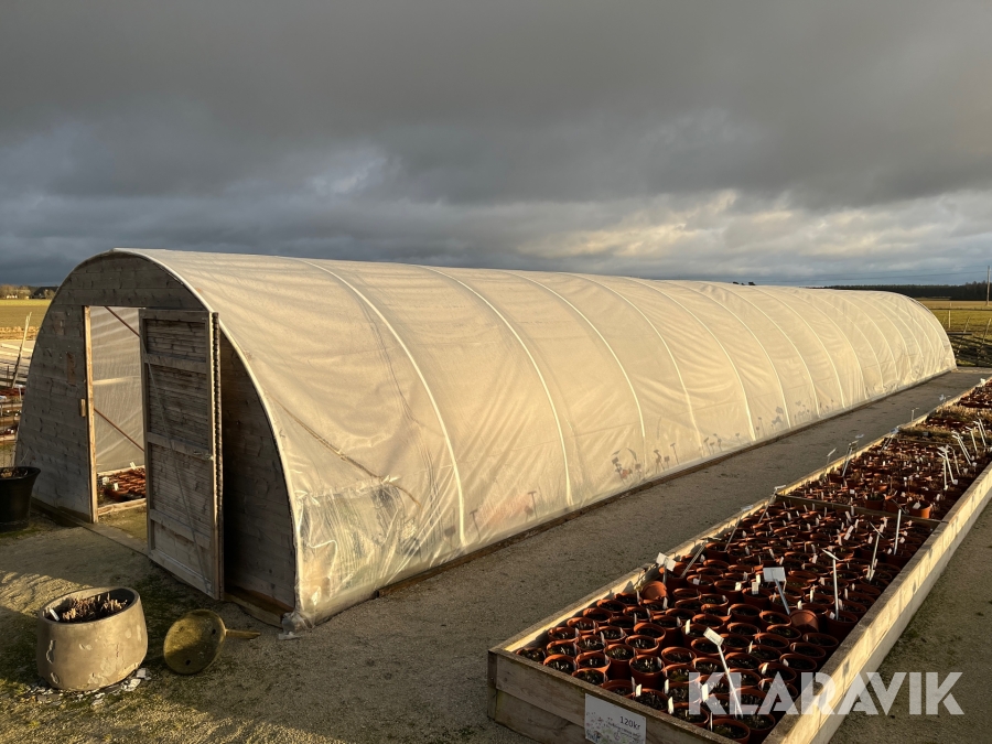 Bågväxthus   24x5m
