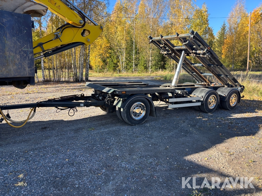 Lastväxlarsläp Dapa P 3X 24C