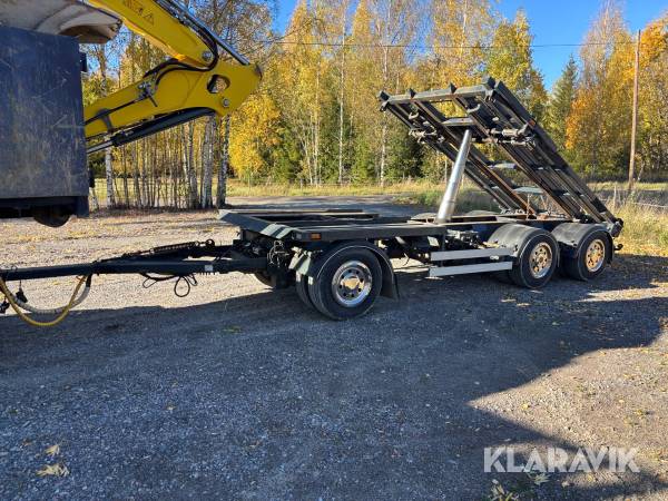 Lastväxlarsläp Dapa P 3X 24C