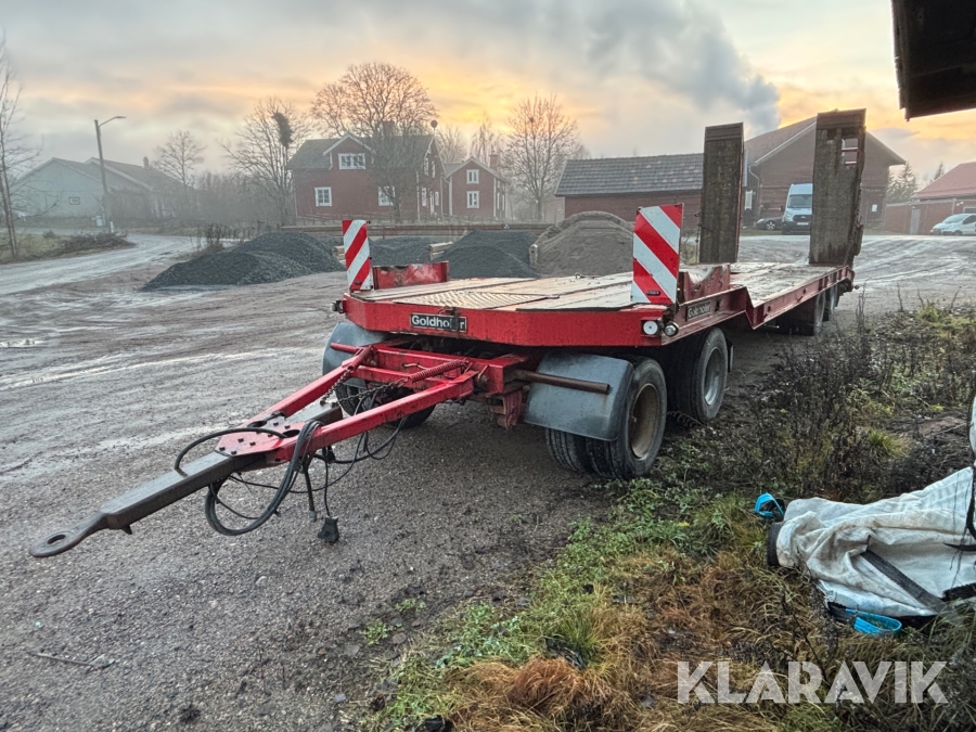 Maskintrailer Goldhofer