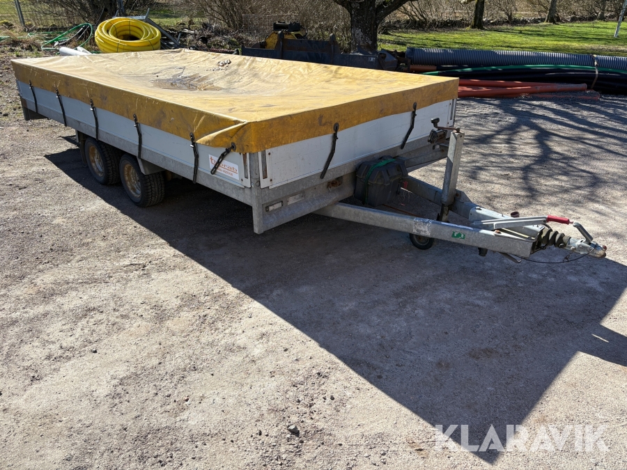 Flaksläp Boggiesläp Anssems MSX 3000 405 204