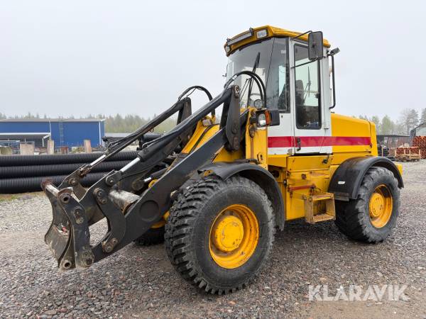Hjullastare JCB 416 med Stora BM fäste