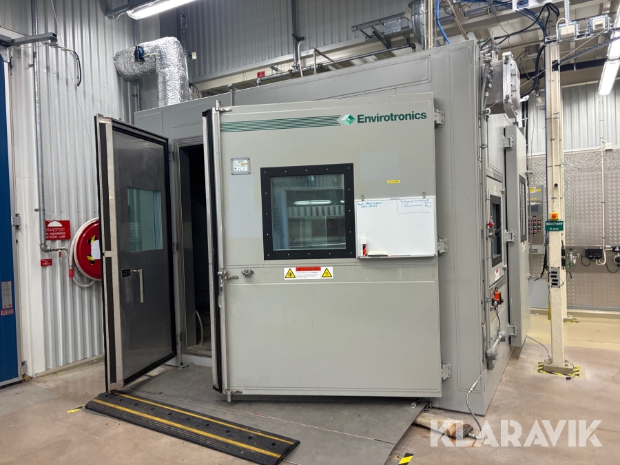 Klimatkammare Envitronics WH748-1-10-RWC-EP-X från -37 till +80grader