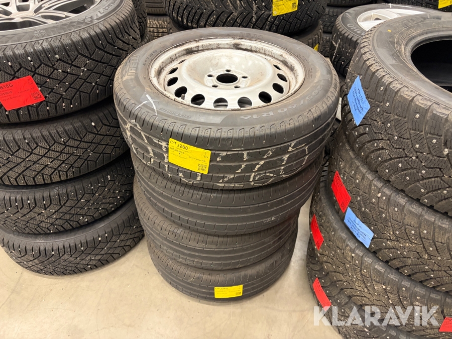 Kompletta hjul Pirelli 205/60R16 4st
