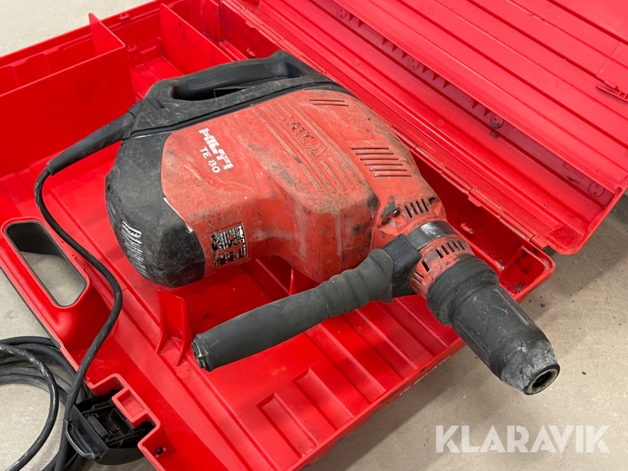Borrhammare Hilti TE80-ATC, Jönköping, Klaravik auktioner
