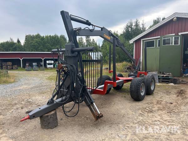 Skogsvagn Cranab 10 ton