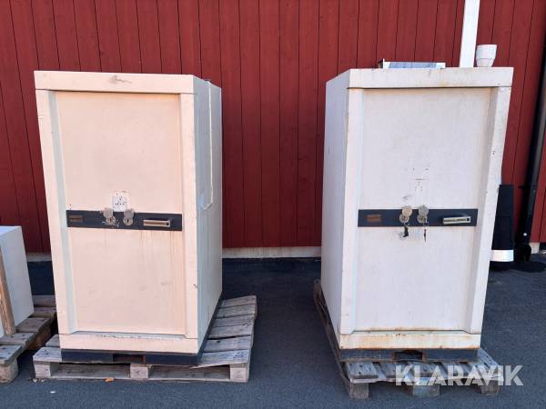 Säkerhetsskåp Rosengrens 3036 med bankfack 2st