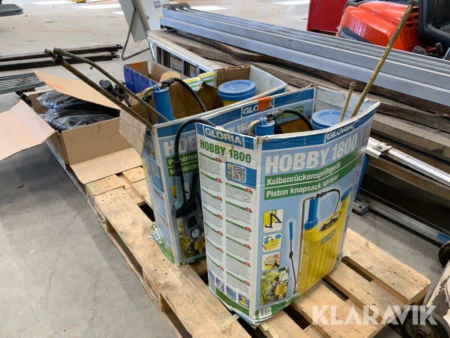 Ogrässpruta Gloria HOBBY 1800 2st