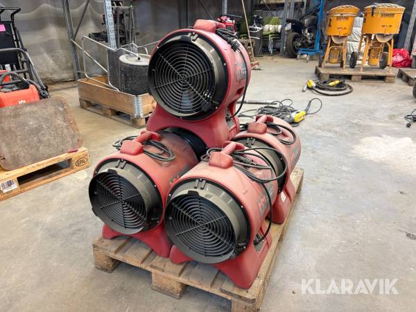 Ventilationsfläktar Malmbergs 750 W