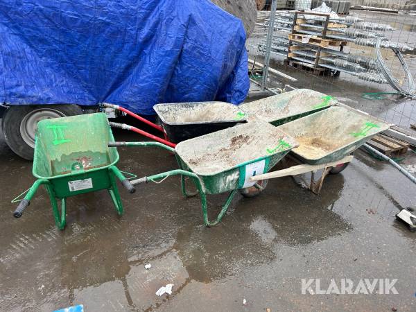 Murbrukskärror Hörby Bruk 5 st