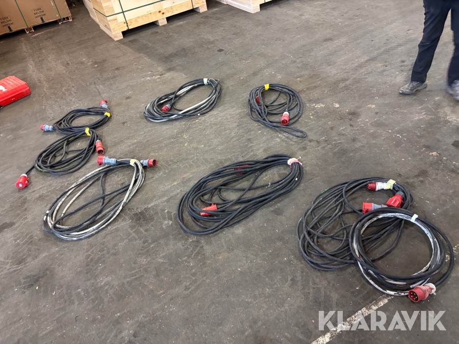 Kabel 32amp 8 st