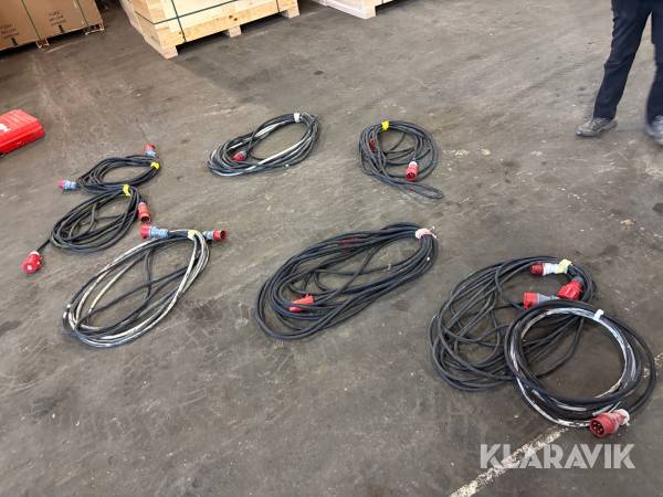 Kabel 32amp 8 st