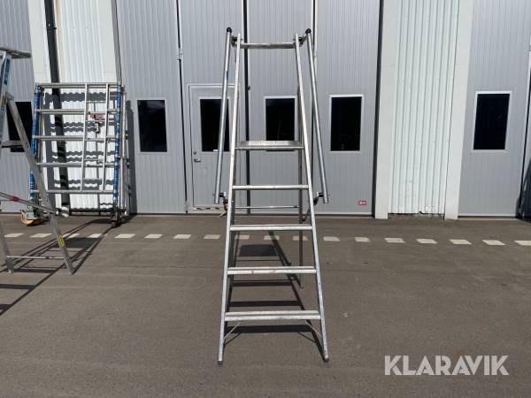 Trappstege med plattform Zarges ZAP Z600 1.32M