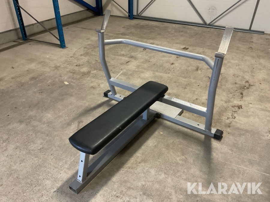 Rak Bänkpress för skivstång Teca