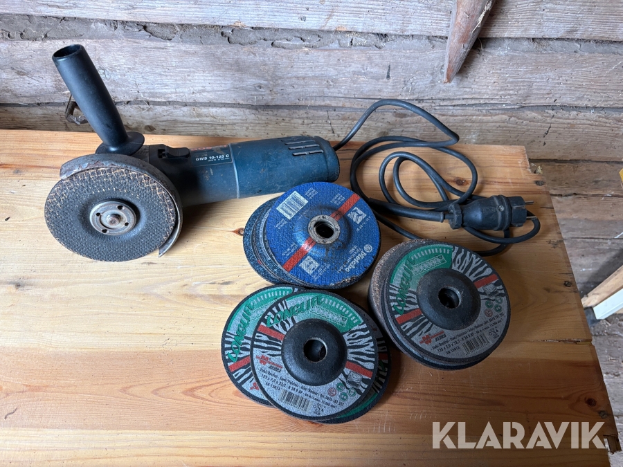 Vinkelslip Bosch GWS 10-125 C