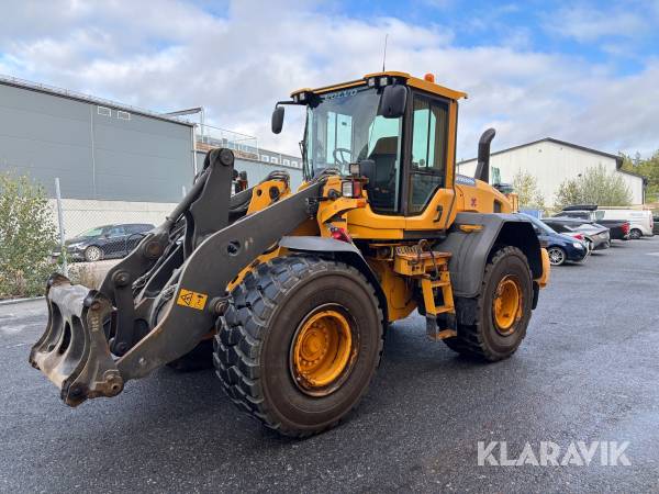 Hjullastare Volvo L90G med redskap