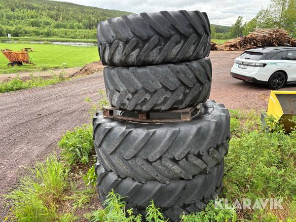Traktordäck Michelin Multibib 4 st