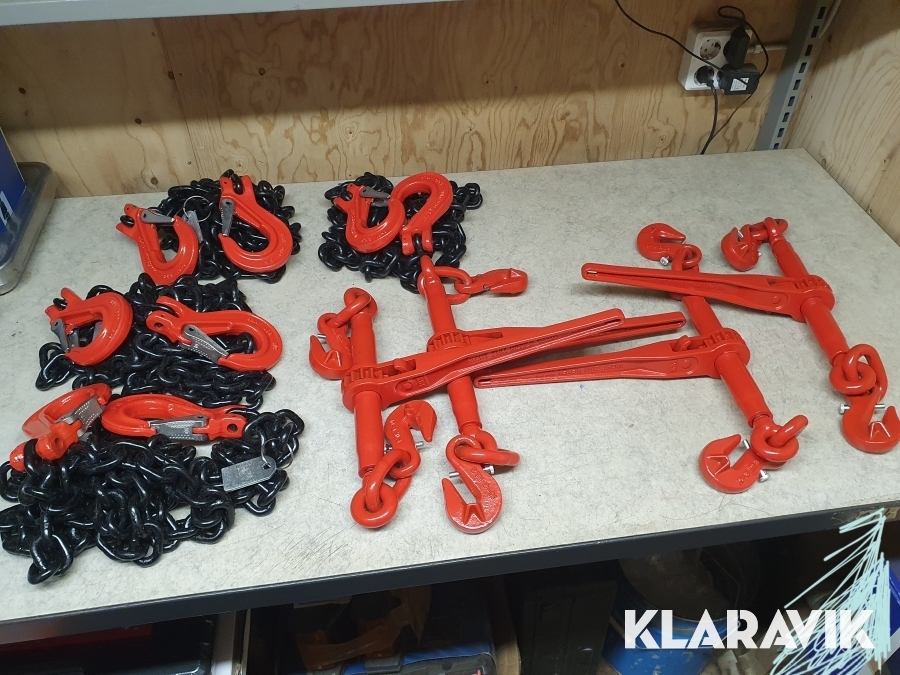 Surrningsutrustning Kättingspännare & kätting