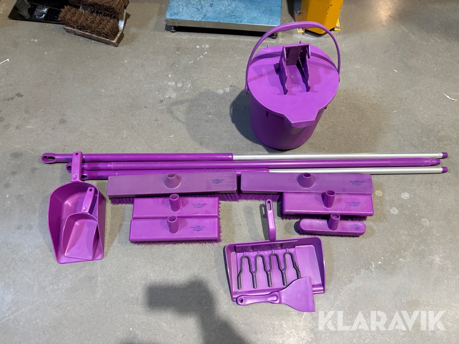 Städutrustning för livsmedelsindustri Salmon hygiene technology