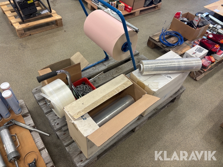 Förpackningsmaterial, pappershållare m.m