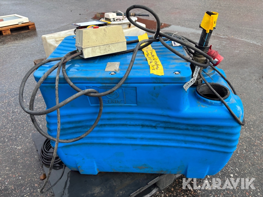 Avloppsstation Zenit Bluebox 250L
