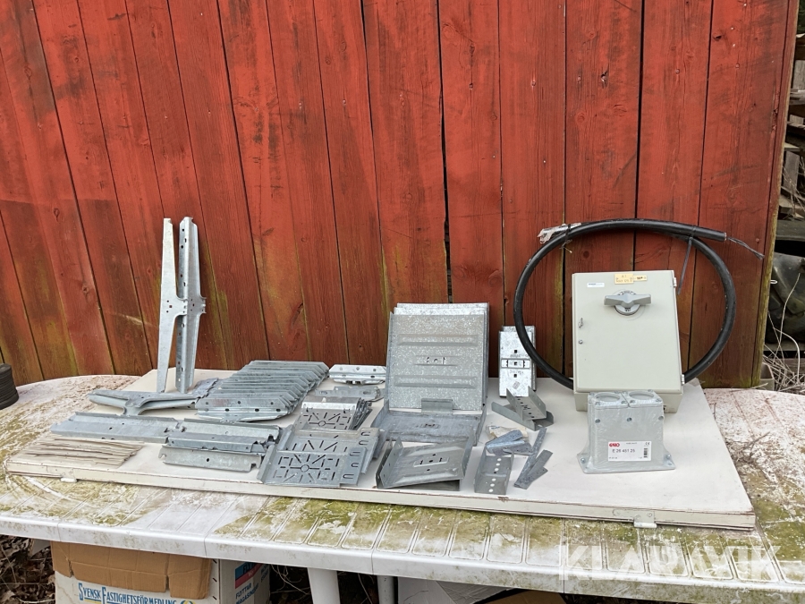 Tillbehör kabelstegar och rännor Wibe Mfl