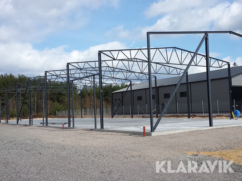 Stålstomme Verkstadshall Ny