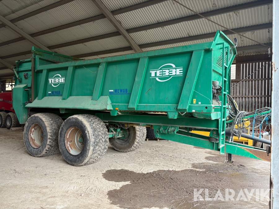 Kalkspridare/fastgödselspridare Tebbe HS220