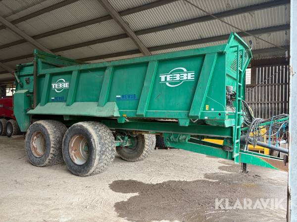 Kalkspridare/fastgödselspridare Tebbe HS220