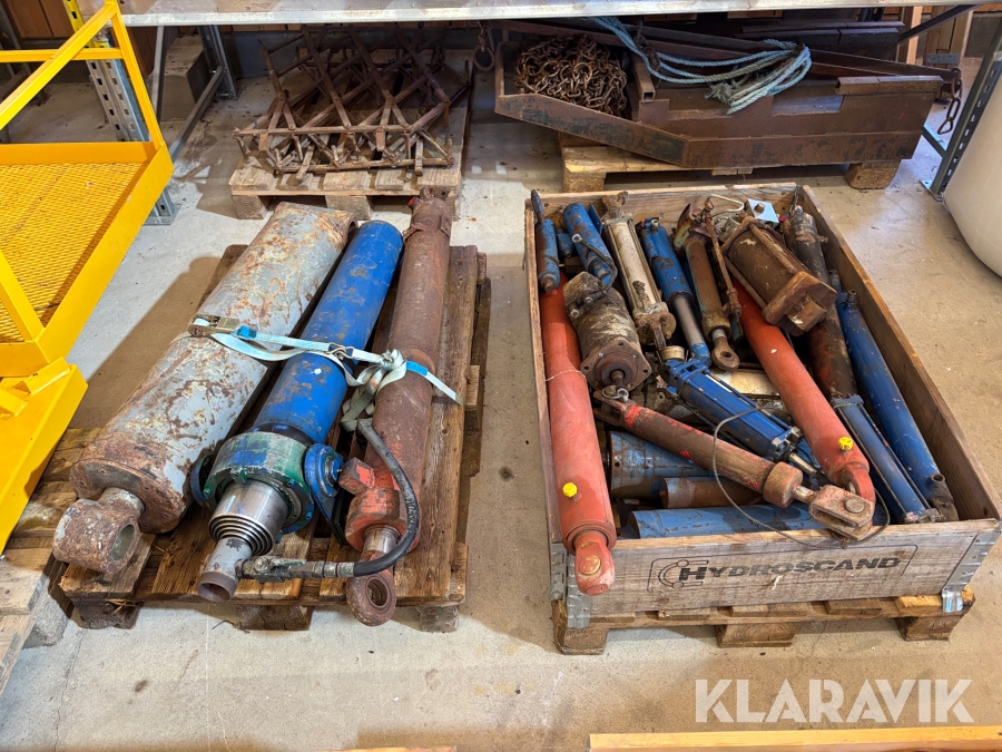 Diverse kolvar 2st pallar