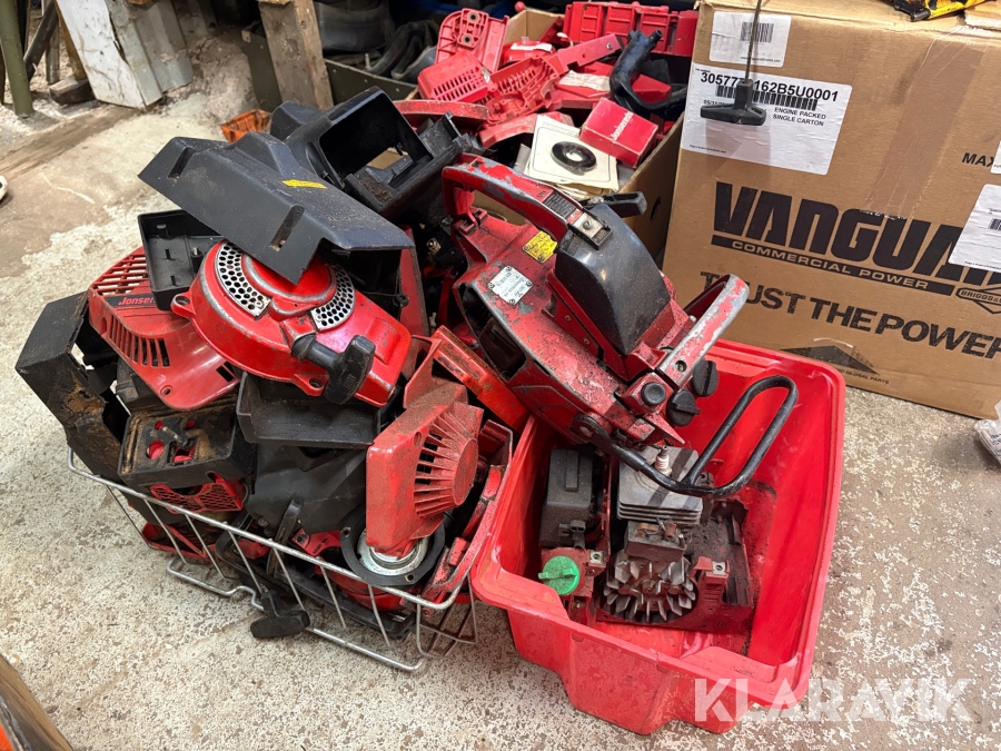 Motorsågar med tillbehör Jonsered