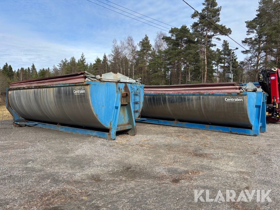 Asfaltsflak CMT ASF13 / ASF16 2st 14m3 och 17m3