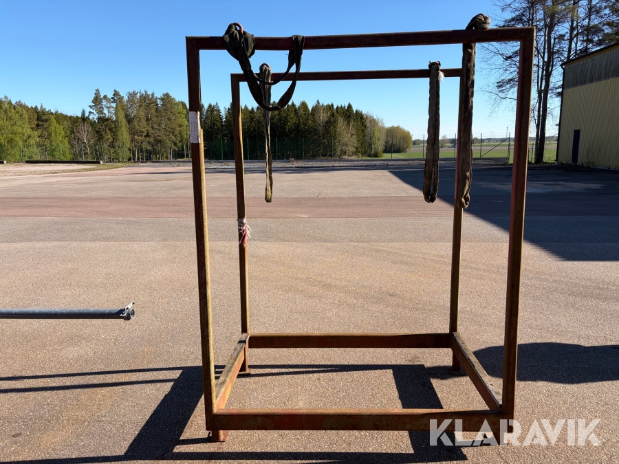 Förvaringshäck till byggstaket