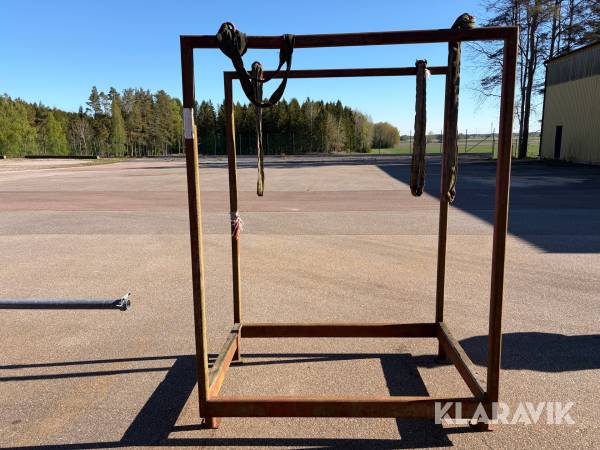 Förvaringshäck till byggstaket
