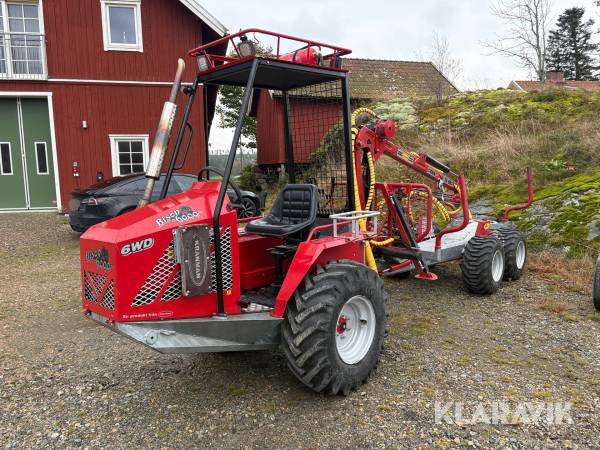 Miniskotare Kranman Bison 6000 6x6