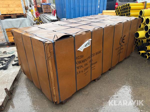Plywood skivor ca 90st