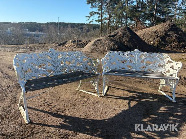 Gjutjärnssoffa Aggenberg Stockholm Ormbunke