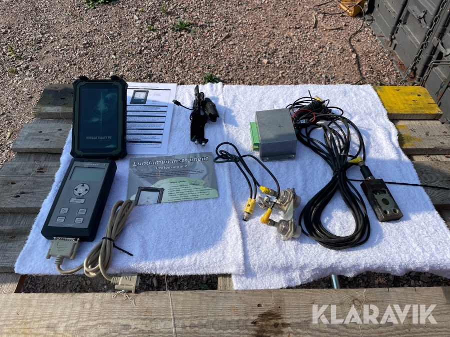 Våg till hjullastare Lundaman Professional 2